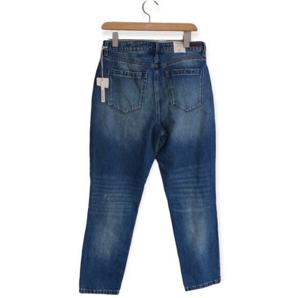 NWT BlankNYC | The Ludlow crop girlfriend size 29  distress 100% organic cotton - Picture 7 of 11